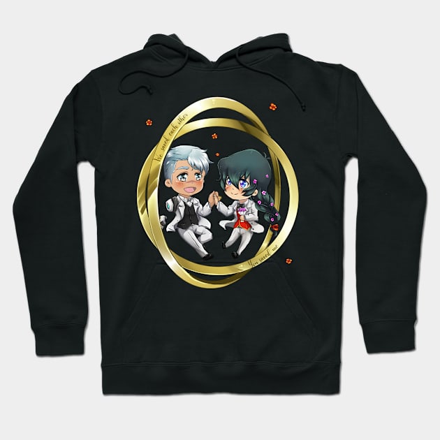 Sheith -Just married Hoodie by Iwonn